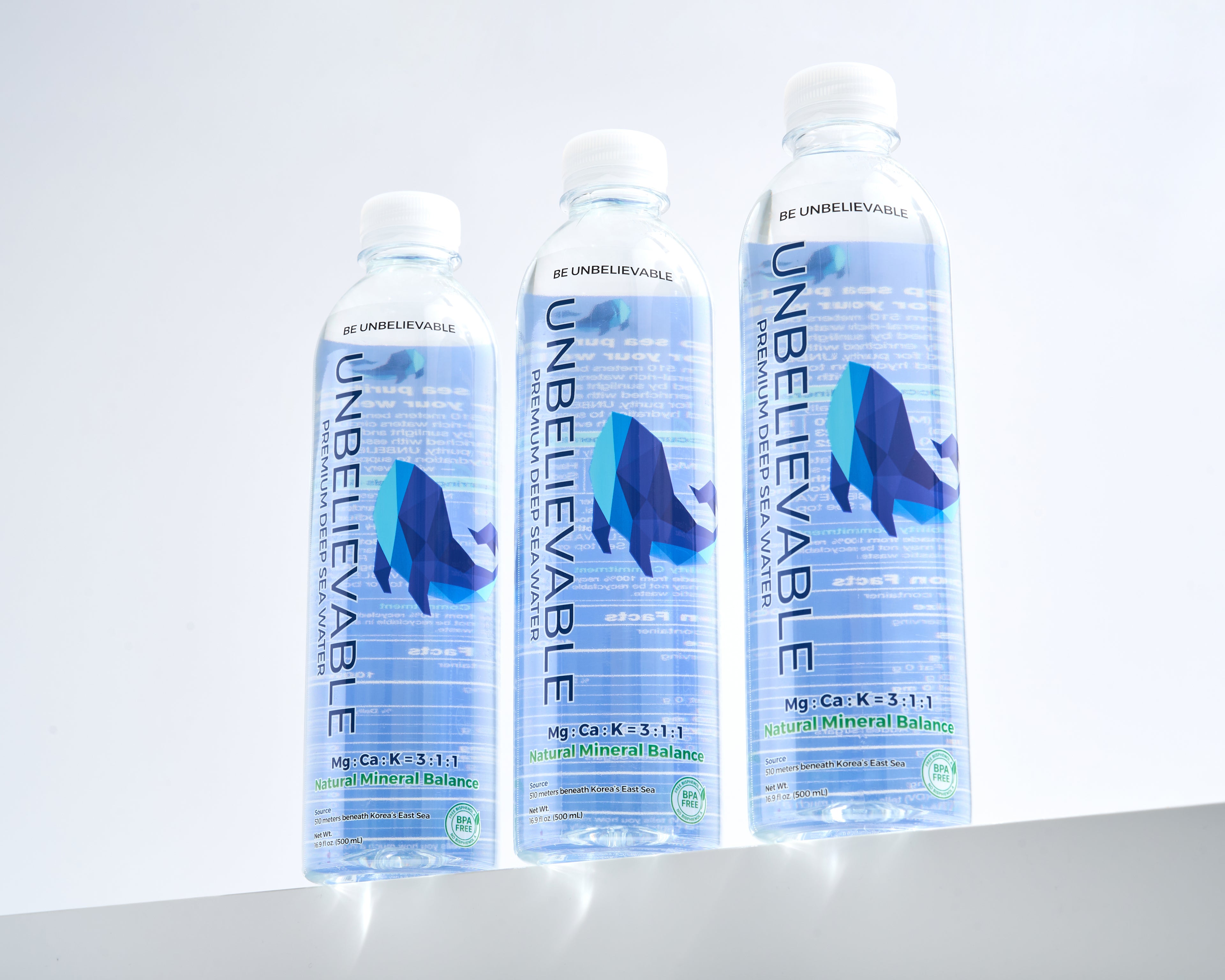 Unbelievable Water – Premium Deep-Sea Mineral Water (20 Bottles)