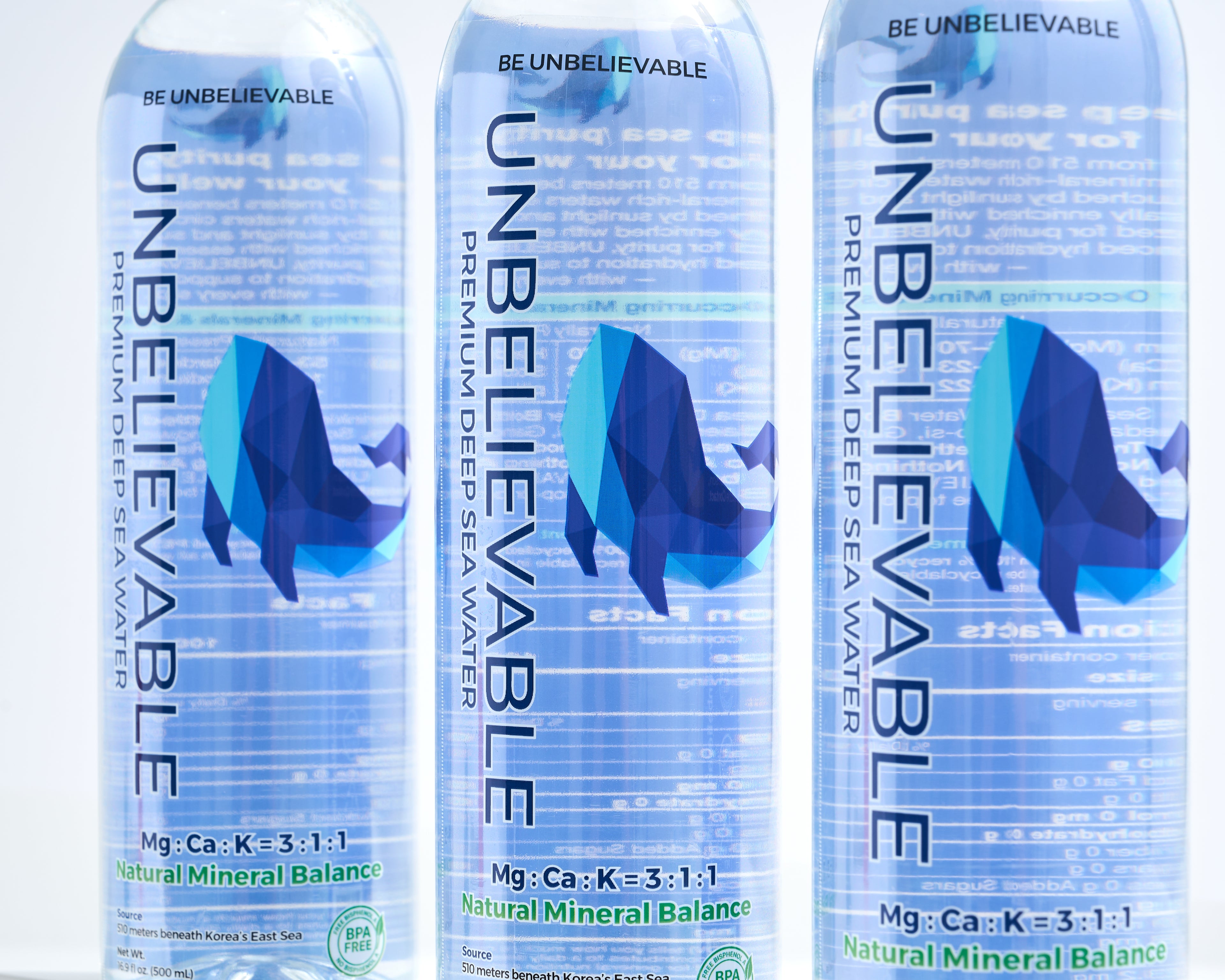 Unbelievable Water – Premium Deep-Sea Mineral Water (20 Bottles)